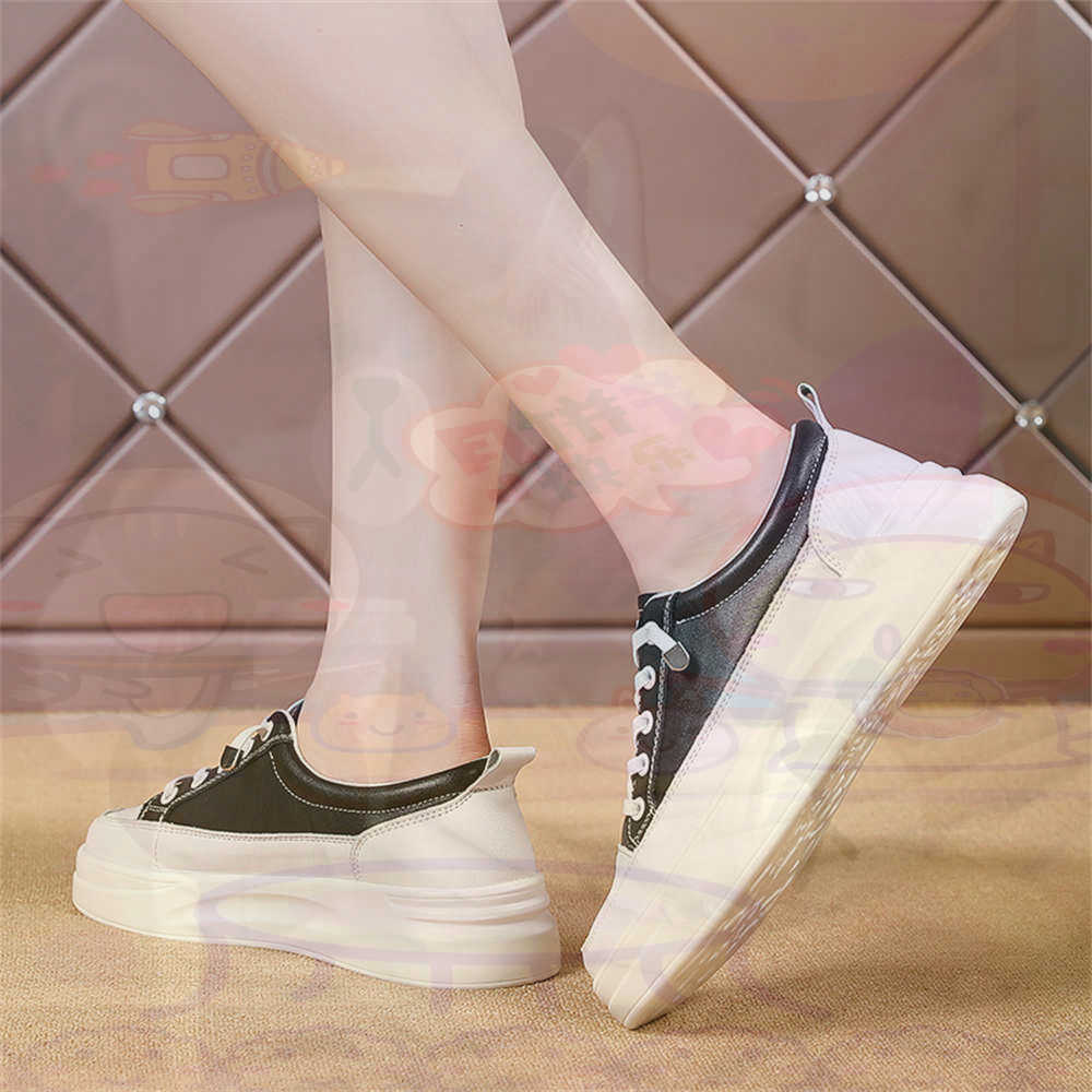 Women'S Fashion From The 50S - Mocasines gruesos con cordones para mujer,