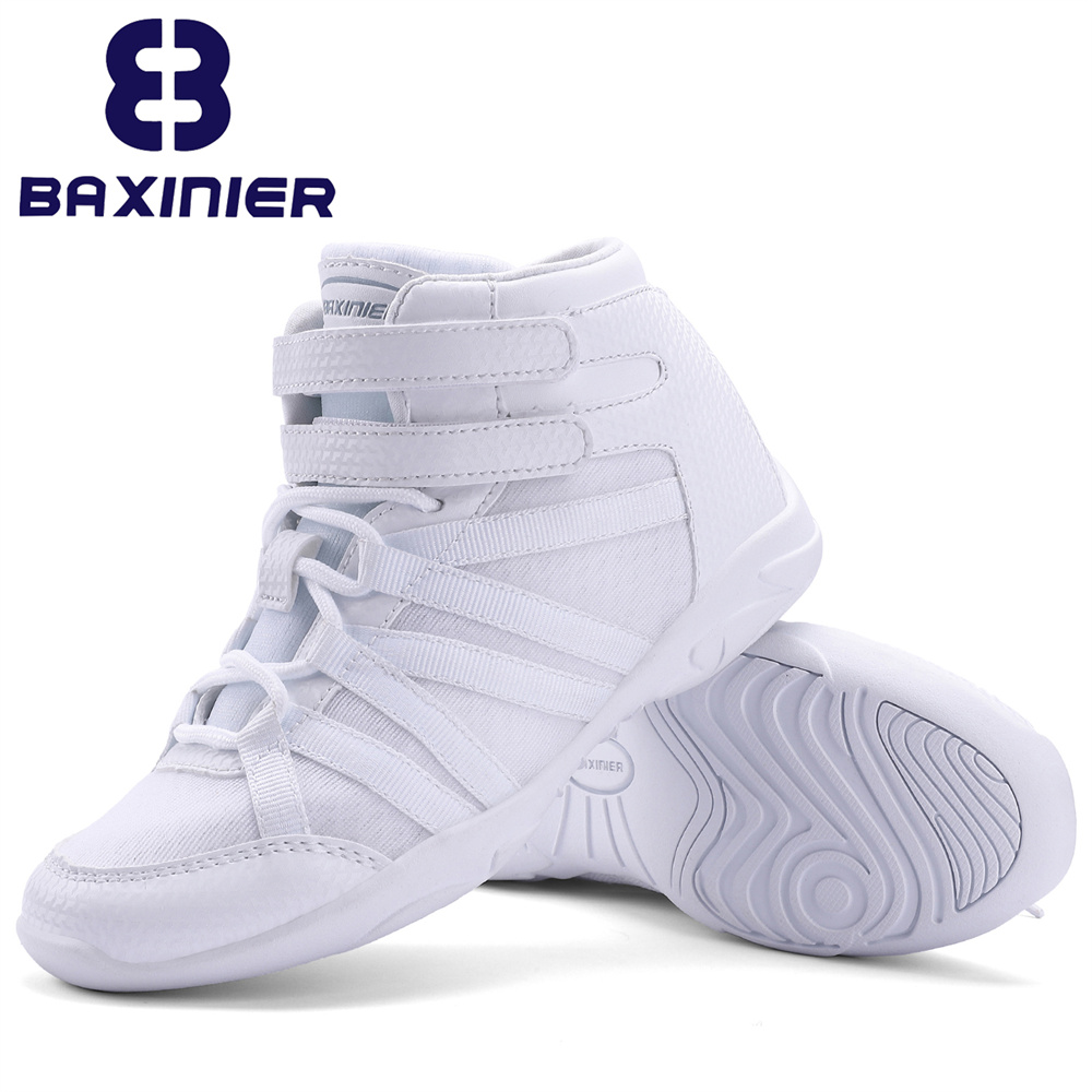 Women'S Fashion Tennis Shoes - BAXINIER, zapatos blancos de porristas de