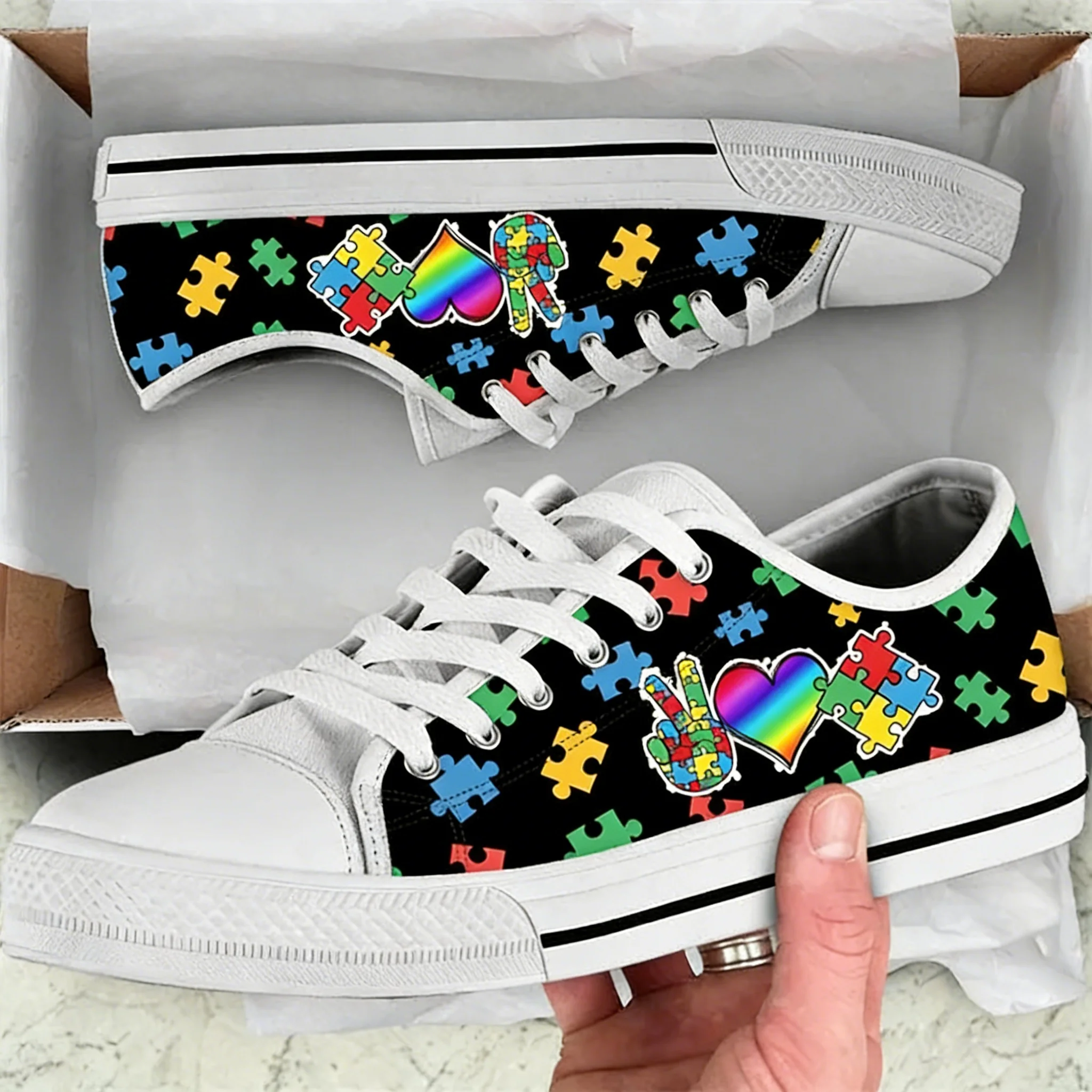 Women'S Fashion Tennis Shoes - Zapatillas de Lona de Moda de