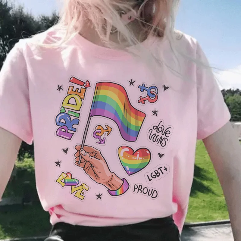 Women'S Fashion Vogue - Camisetas estéticas LGBT para mujer, moda