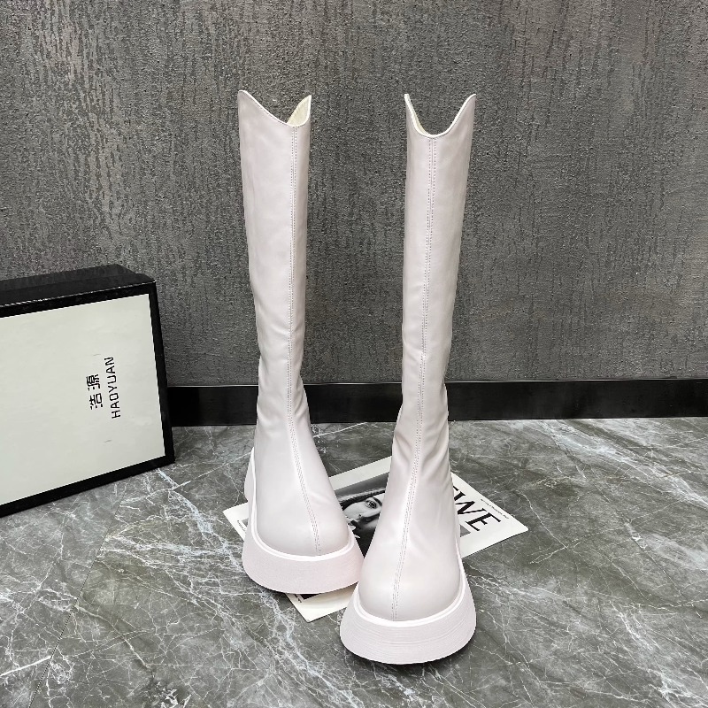 Women'S Fashion Knee High Boots - Nuevas botas altas antideslizantes con plataforma