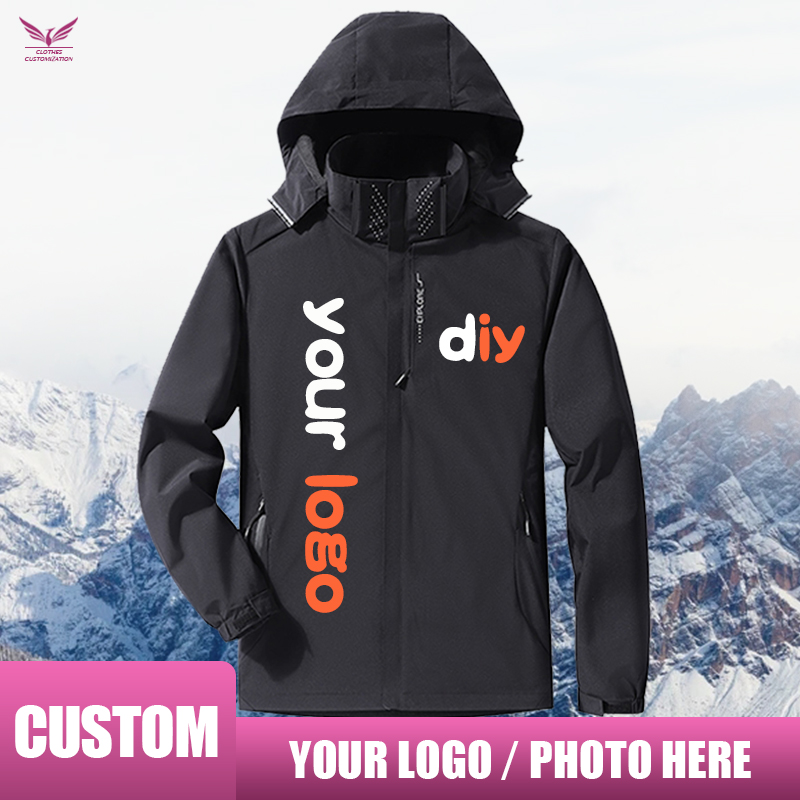 Women Fashion Logo - Chaqueta Deportiva Impermeable de Moda para