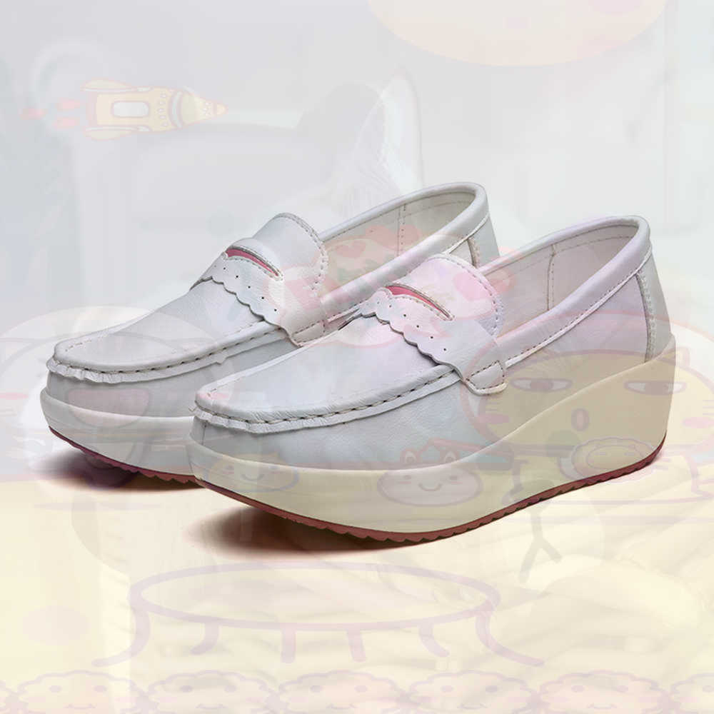 Women'S Fashion From The 50S - Plataforma de invierno, zapatillas rosas, tenis,