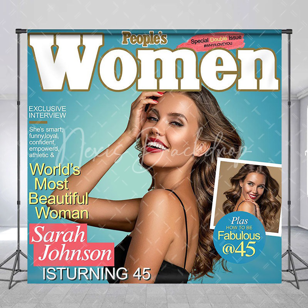 Women'S Fashion Magazines - Fondo Fotográfico Personalizado Estilo Revista para