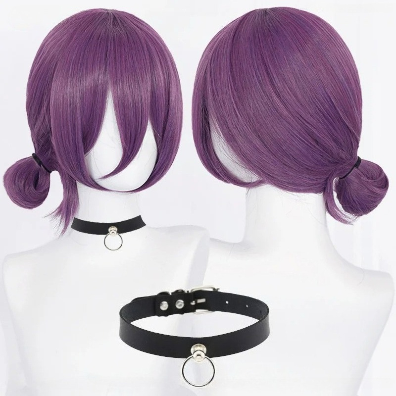 Women Fashion Necklace - Peluca de Cosplay de Anime Reze,
