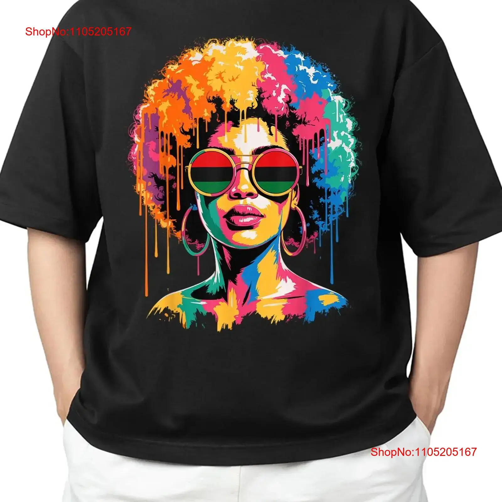 Women Fashion History - Camiseta para mujer Queen Melanin History
