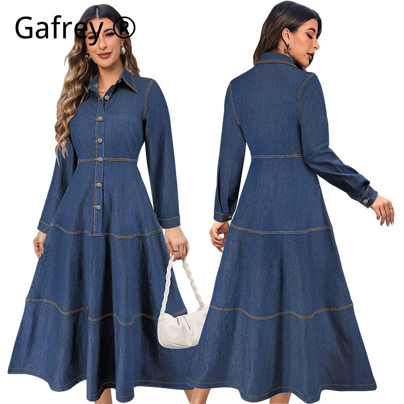 Nuevo Vestido Camisero Vaquero - Women Fashion Jeans reseña y precio