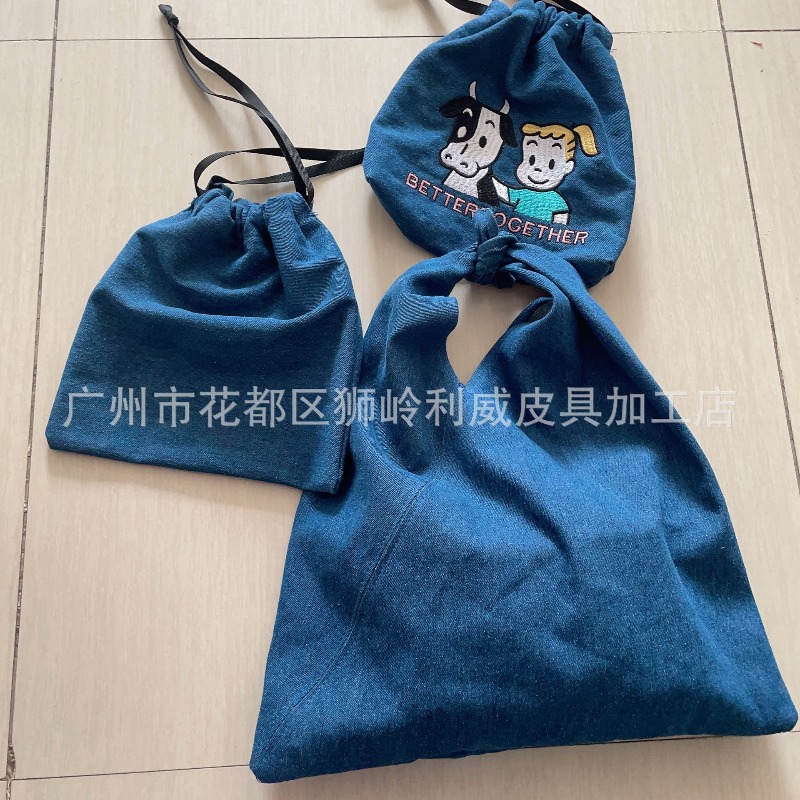Bolso de Mano de Mezclilla con - Women Fashion Handbags reseña y precio