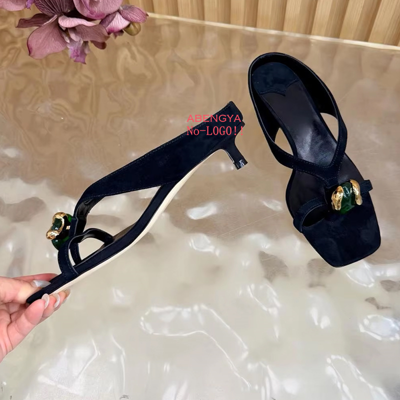 Nuevas Sandalias de Gamuza de  - Women'S Fashion Designer Clothes reseña y precio