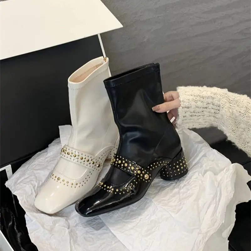 Botines blancos para mujer con - Women'S Fashion Trends Fall 2025 reseña y precio
