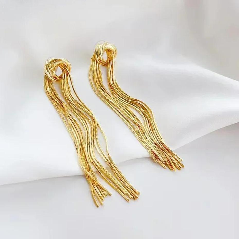 Pendientes de borla anudados c - Women'S Fashion Magazines reseña y precio