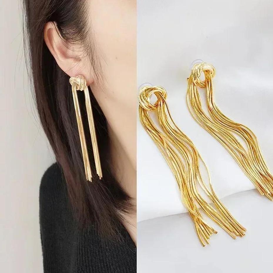 Pendientes de borla anudados c - Women'S Fashion Magazines reseña y precio