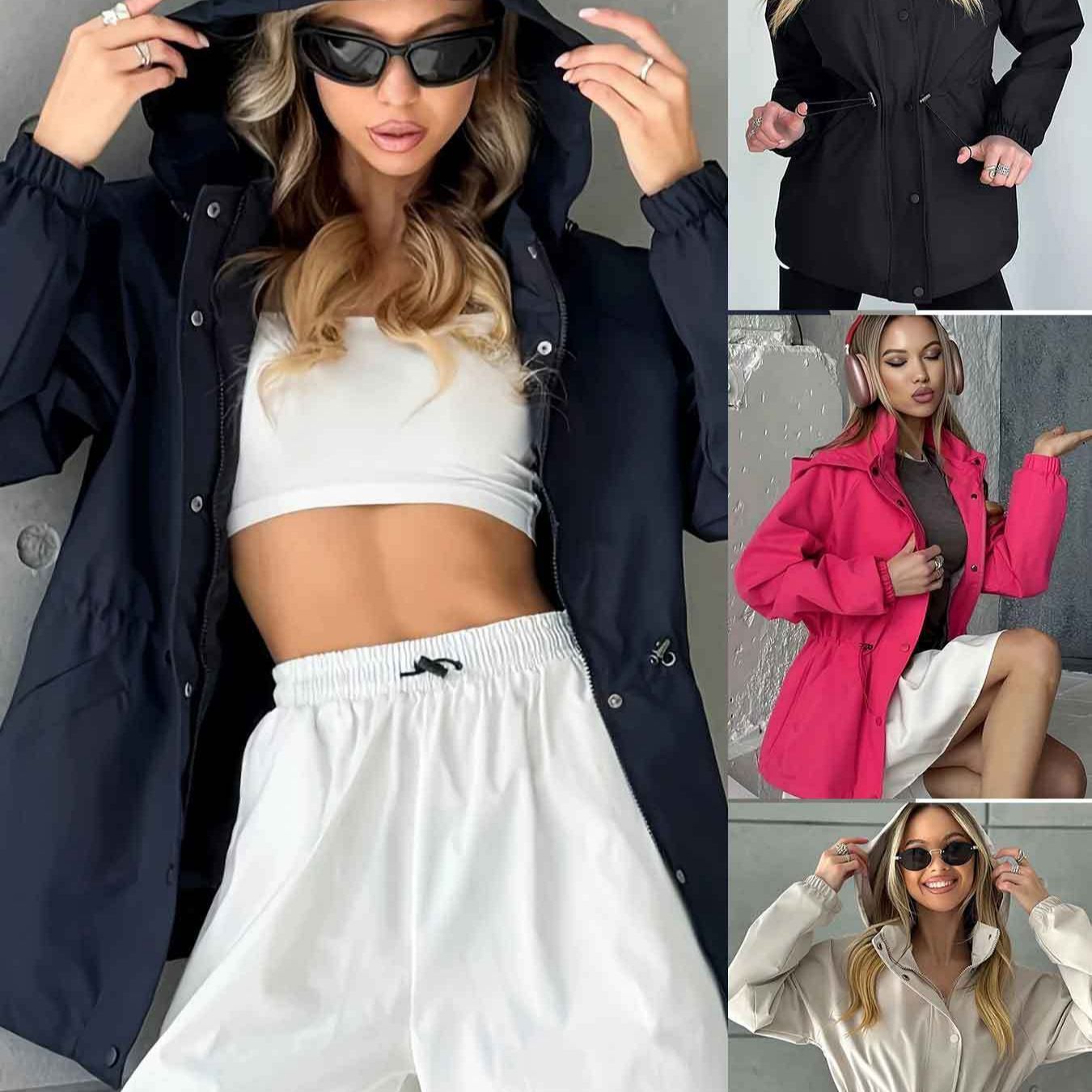 Chaquetas para Mujer Estilo Eu - Women'S Fashion Jackets Amazon reseña y precio