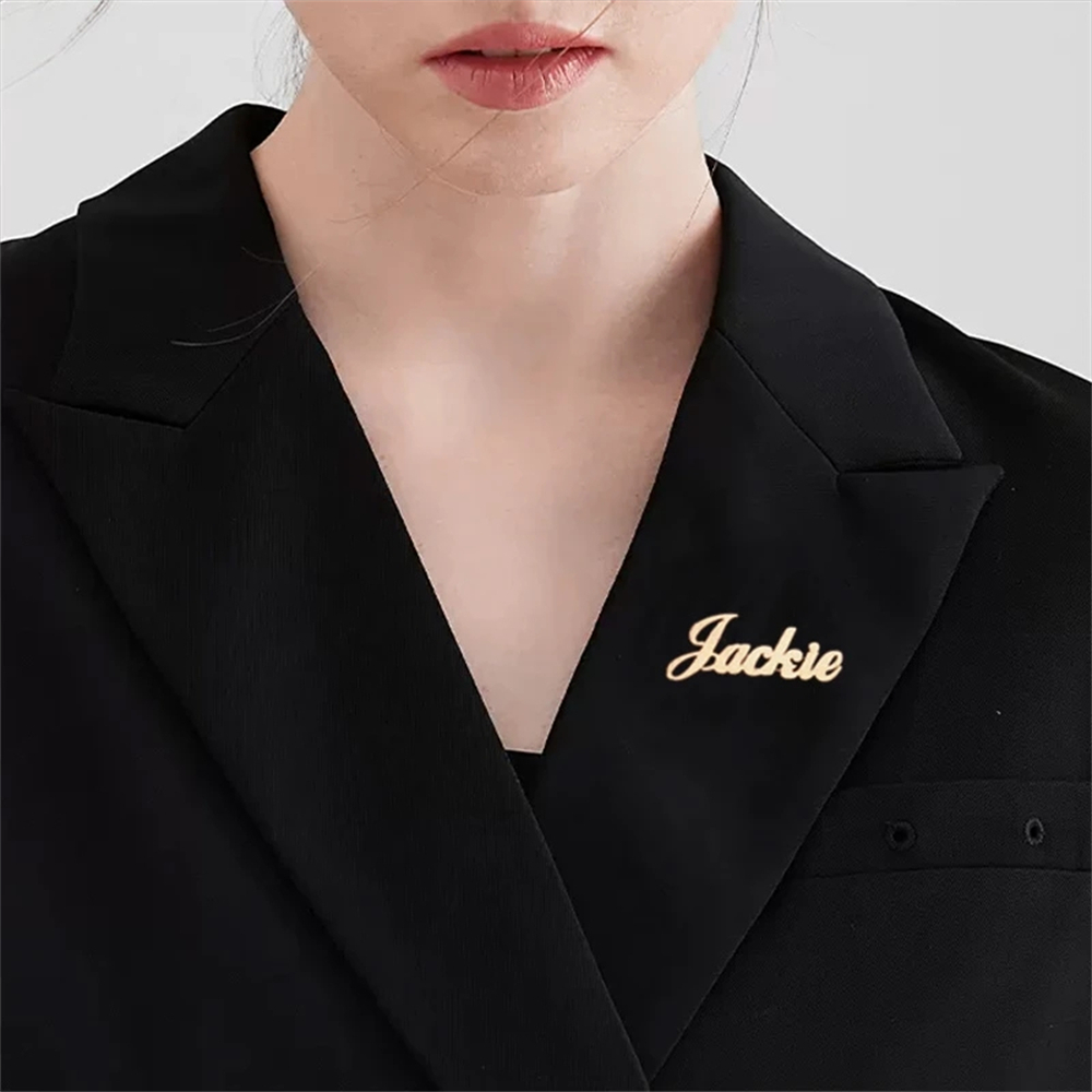 Broche con nombre personalizad - Women Fashion Dress Names reseña y precio