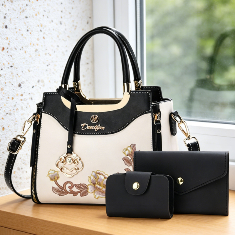 Conjunto de 3 piezas de bolsos - Women Fashion Handbags reseña y precio