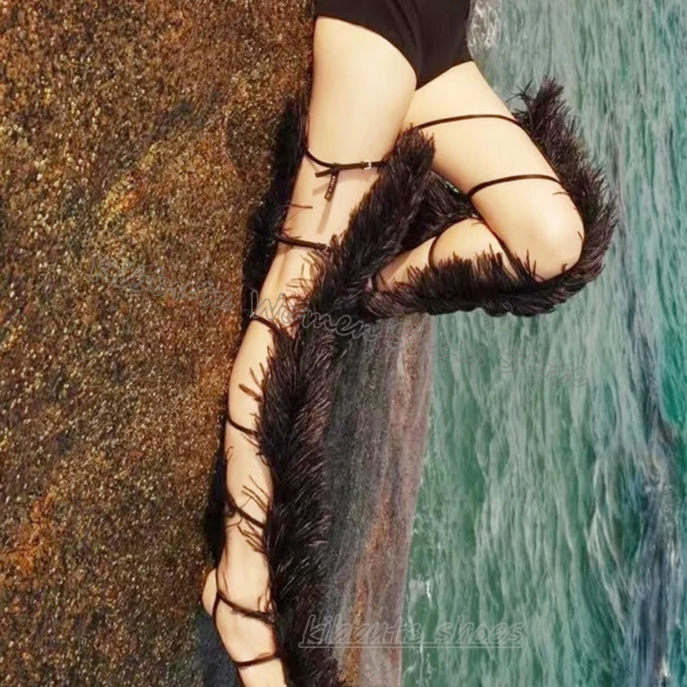 Sandalias de tacón fino con he - Women Fashion Show reseña y precio