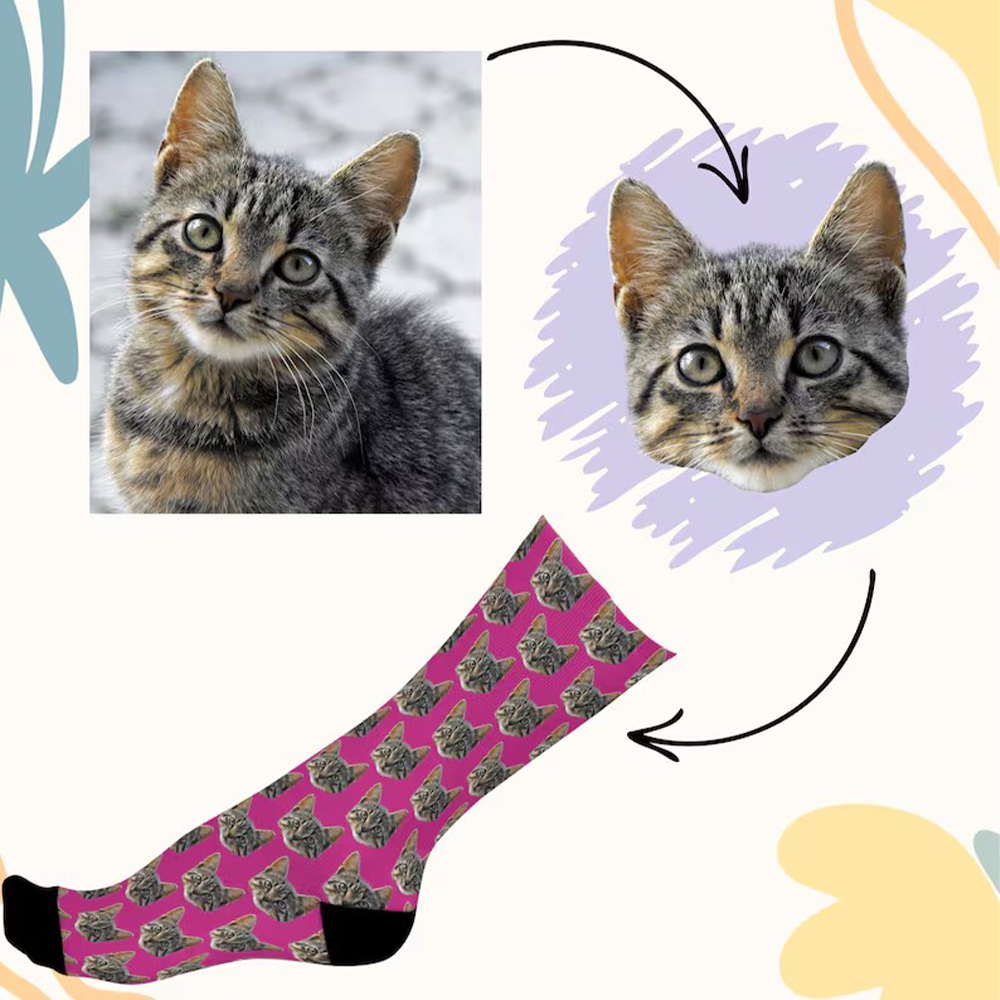 Personalizar calcetines de car - Women Fashion Logo reseña y precio
