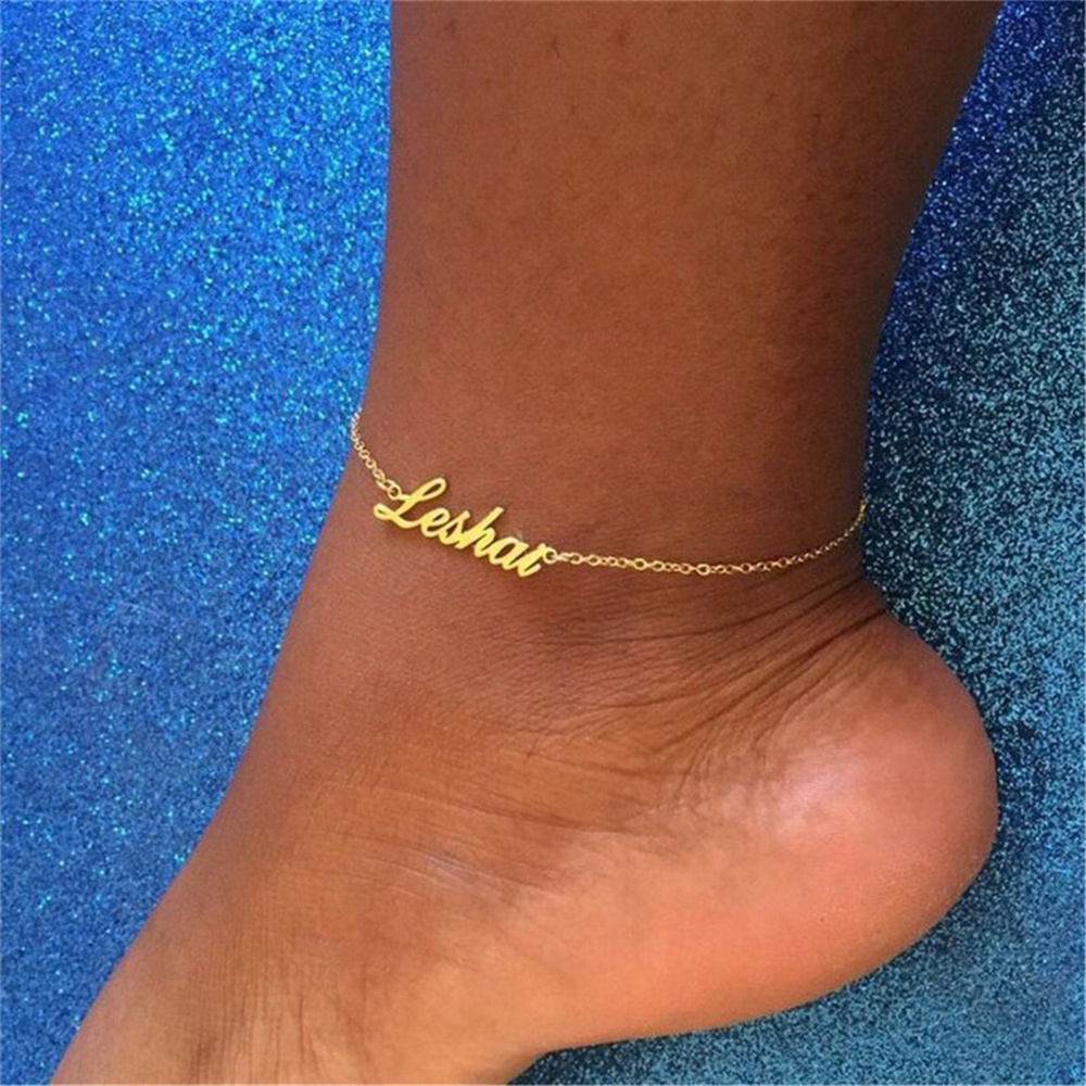 Tobillo con nombre personaliza - Women Fashion Dress Names reseña y precio