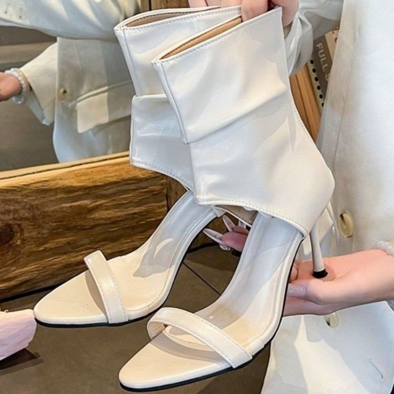 Sandalias de tacón fino con di - Women'S Fashion Designer Clothes reseña y precio