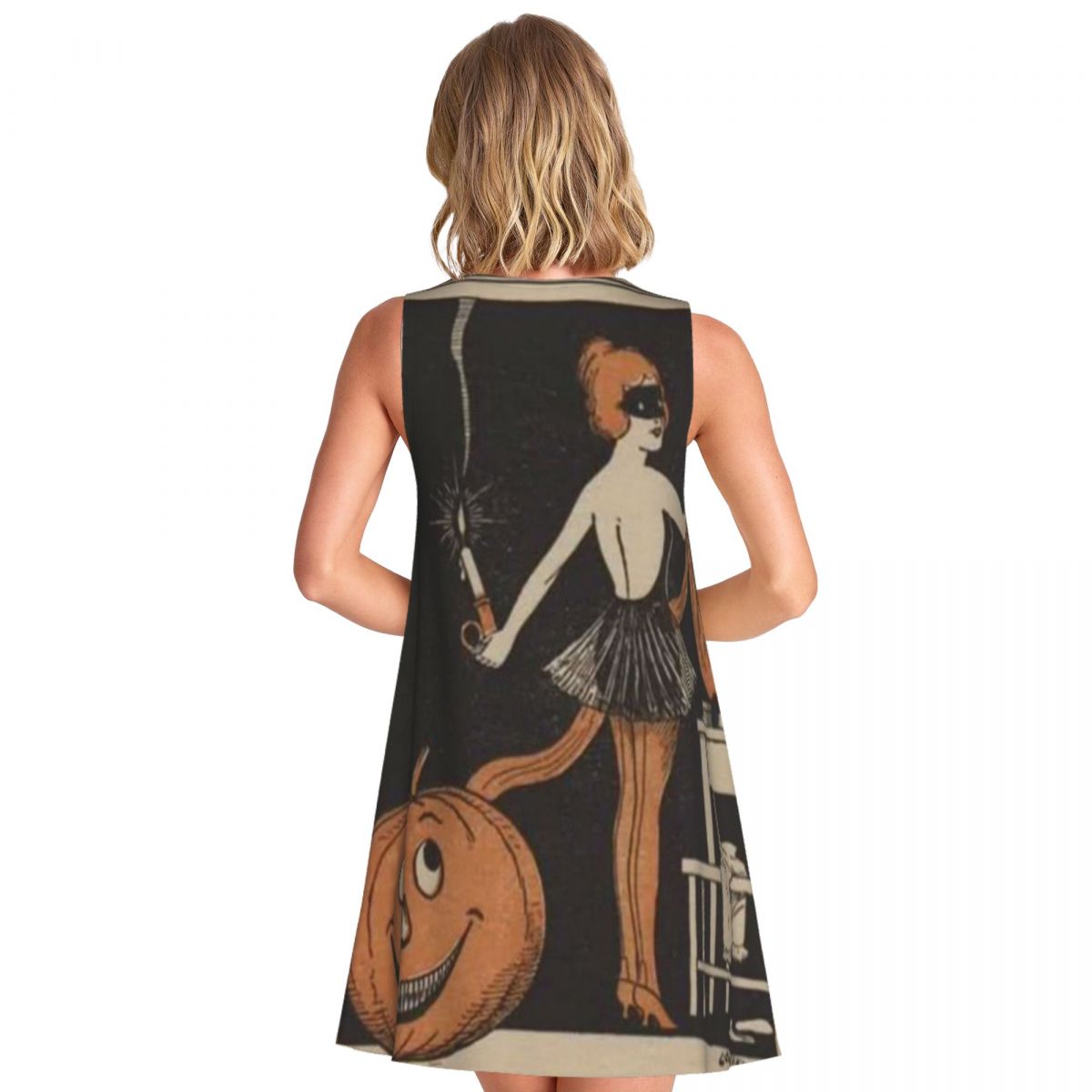 Vestido Vintage sin Mangas par - Women'S Fashion Magazines reseña y precio