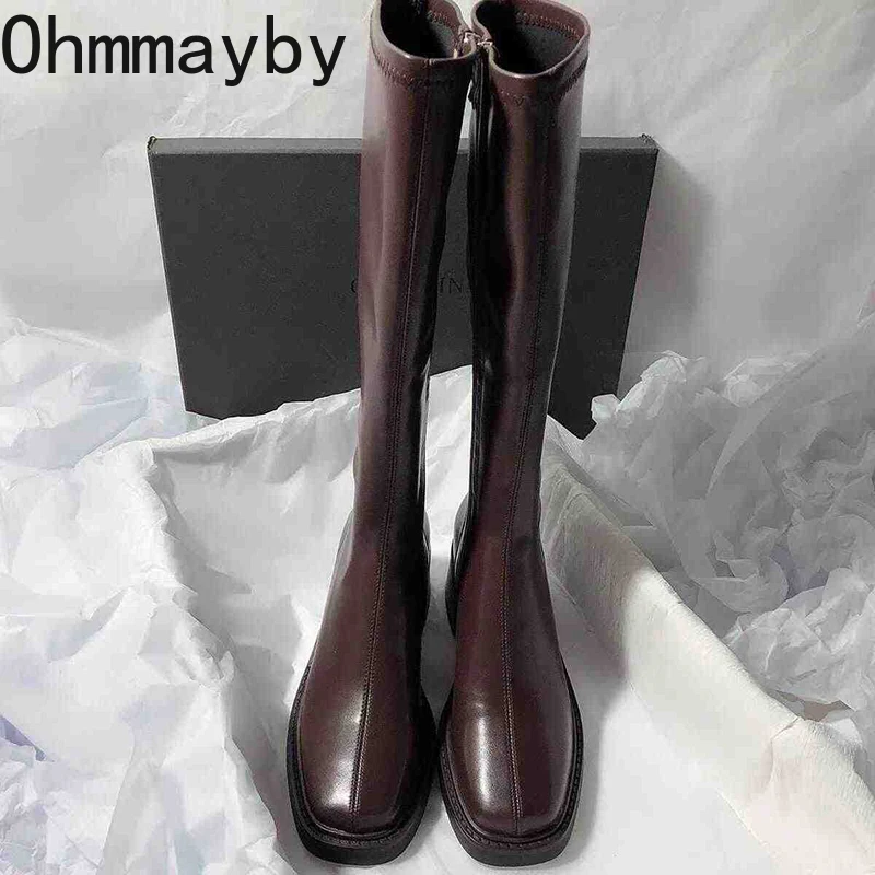 Botas hasta la rodilla De tacó - Women'S Fashion Knee High Boots reseña y precio