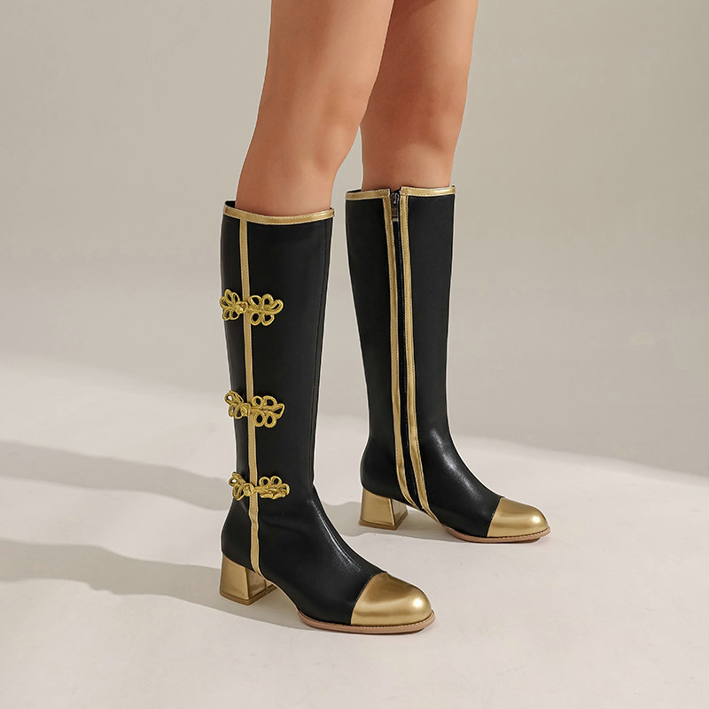 Botas hasta la rodilla de tall - Women'S Fashion Knee High Boots reseña y precio