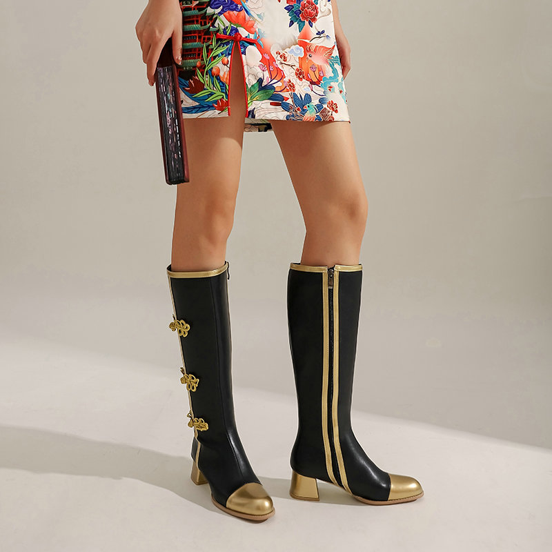 Botas hasta la rodilla de tall - Women'S Fashion Knee High Boots reseña y precio
