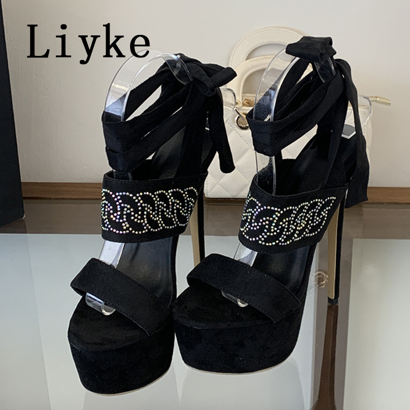 Sandalias de plataforma con ta - Women Fashion Show reseña y precio