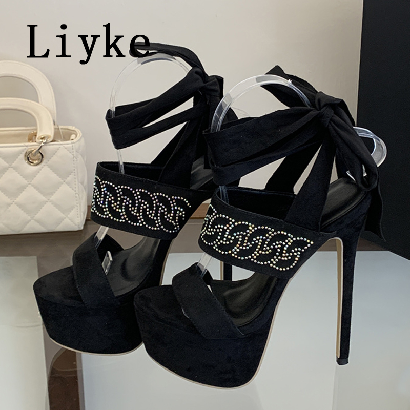 Sandalias de plataforma con ta - Women Fashion Show reseña y precio