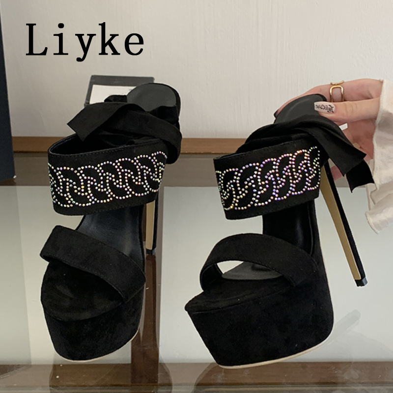 Sandalias de plataforma con ta - Women Fashion Show reseña y precio