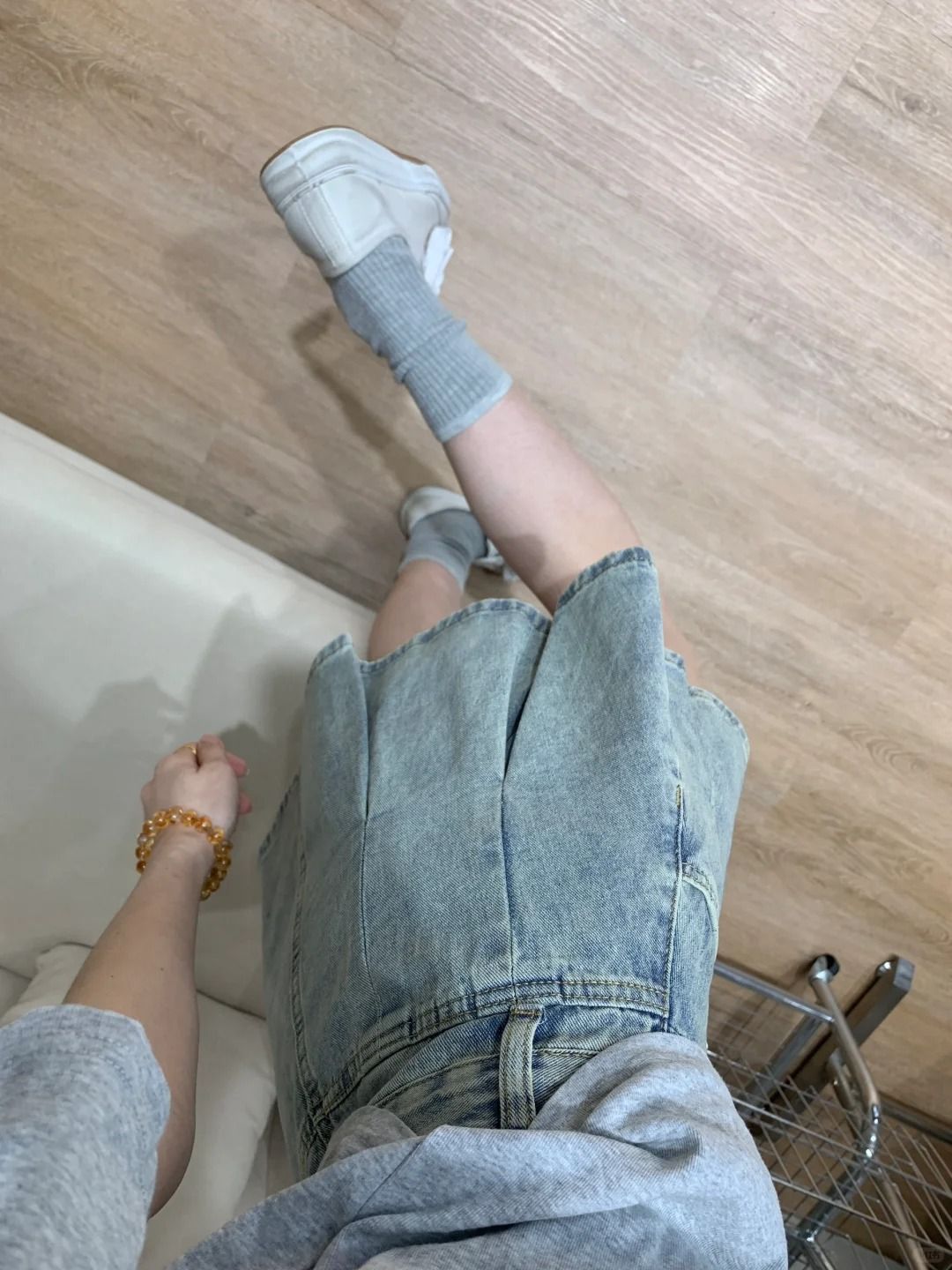 Falda vaquera plisada de cintu - Women Fashion Jeans reseña y precio