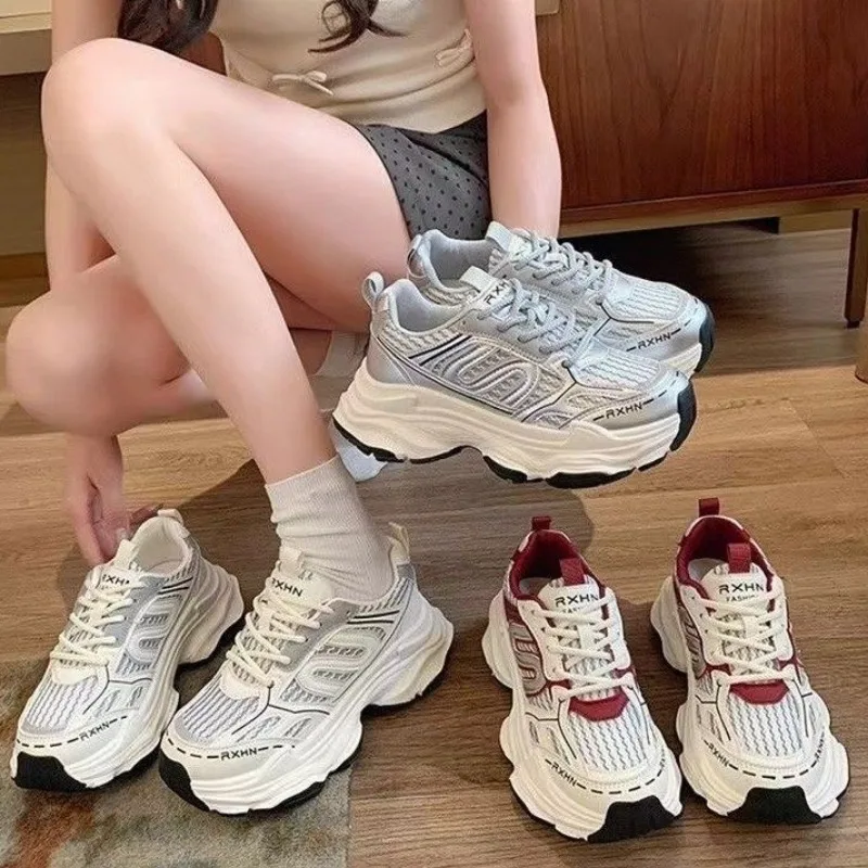 Zapatillas de deporte con plat - Women'S Fashion Tennis Shoes reseña y precio