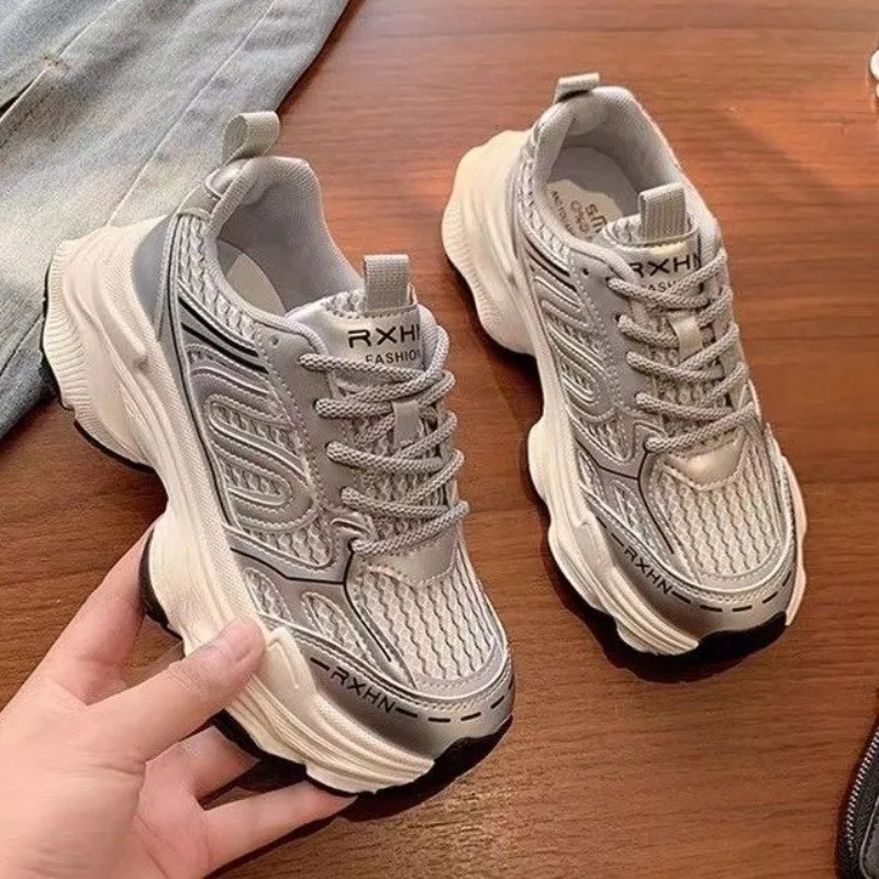 Zapatillas de deporte con plat - Women'S Fashion Tennis Shoes reseña y precio