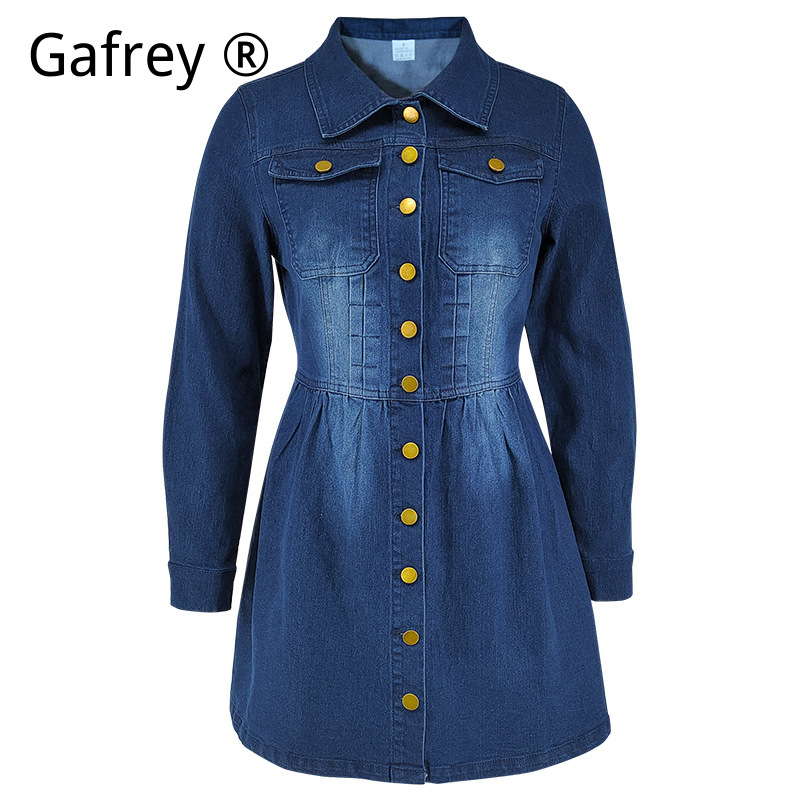 Nuevo Vestido Vaquero de Manga - Women Fashion Jeans reseña y precio