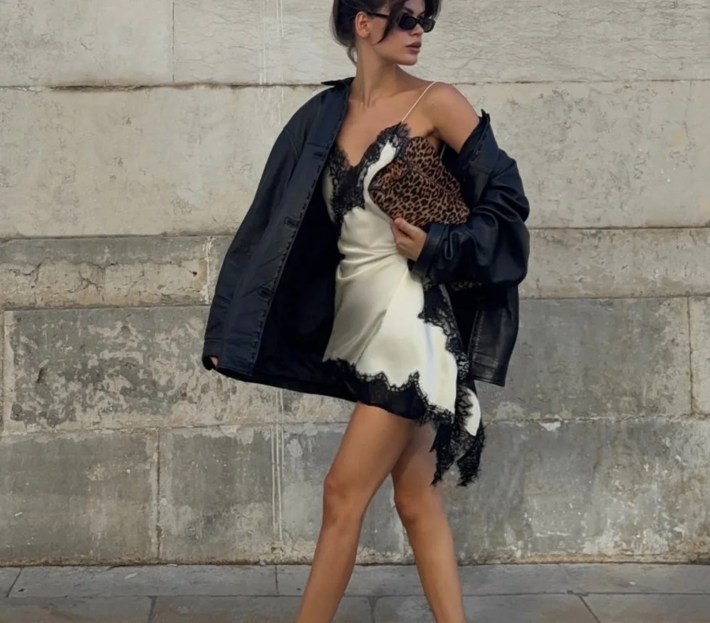 KONDALA-minivestido de encaje  - Women'S Fashion Trends Fall 2025 reseña y precio