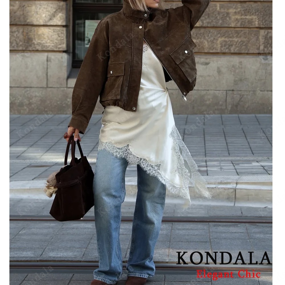 KONDALA-minivestido de encaje  - Women'S Fashion Trends Fall 2025 reseña y precio