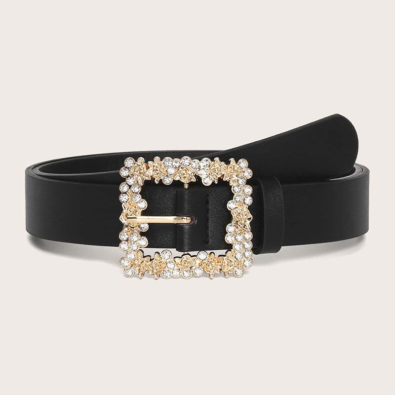 Cinturón con hebilla de diaman - Women'S Fashion Trends Fall 2025 reseña y precio