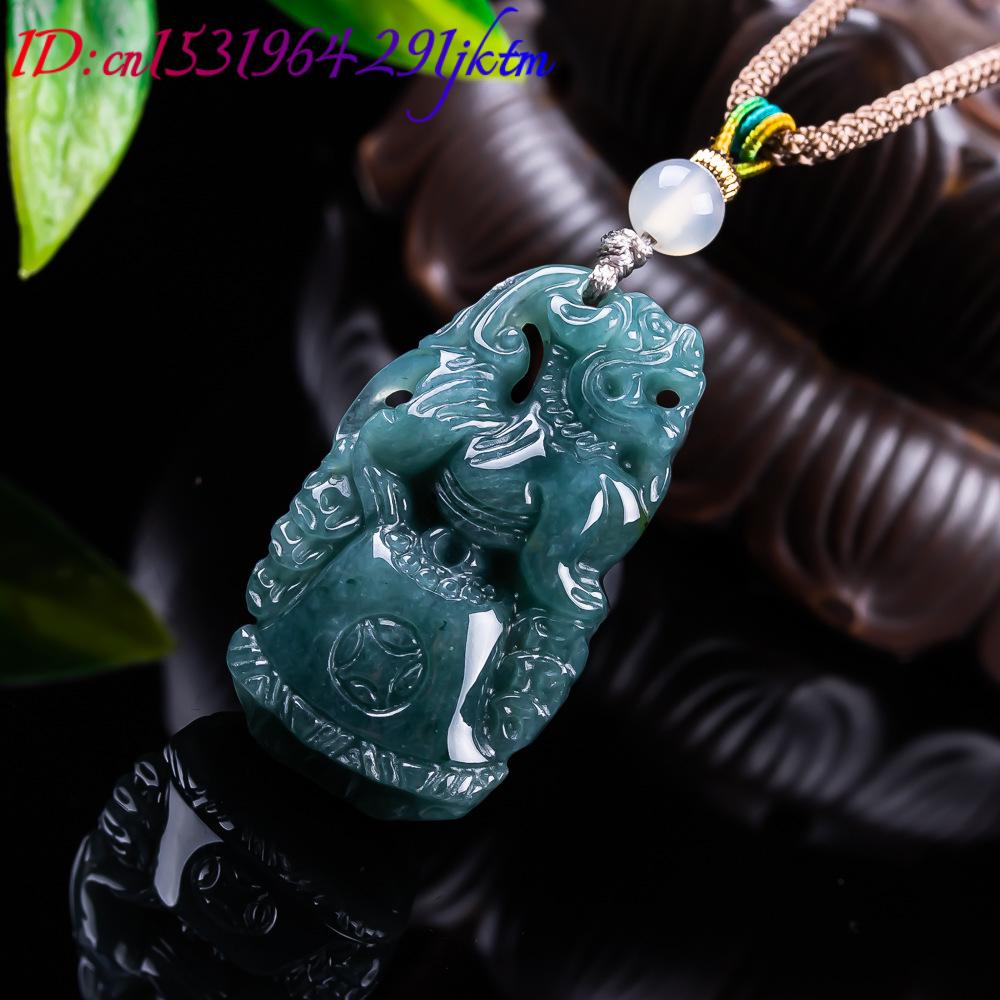 Colgante Pixiu de Jadeíta Birm - Women Fashion Necklace reseña y precio