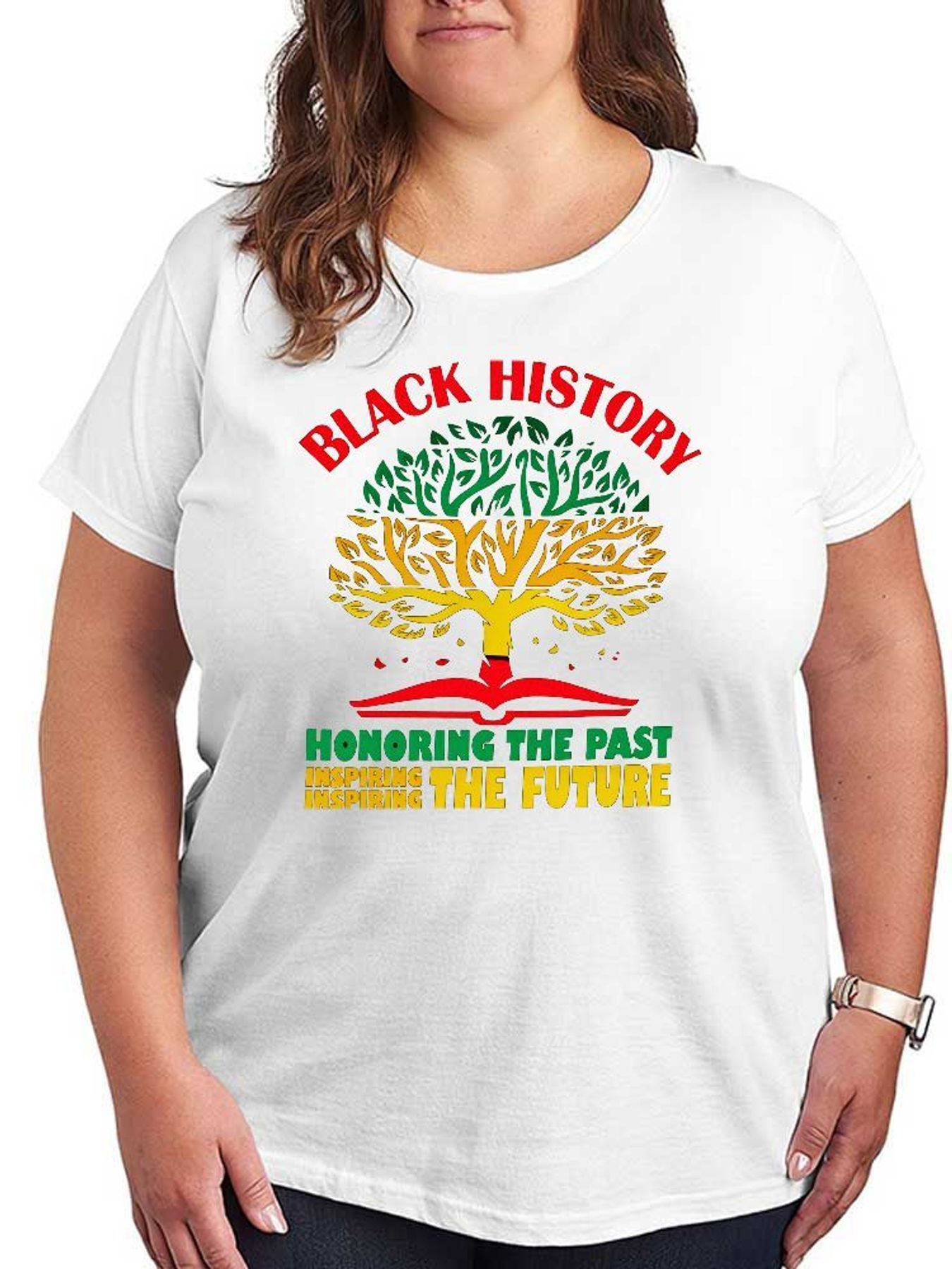 Camiseta con gráfico del árbol - Women Fashion History reseña y precio