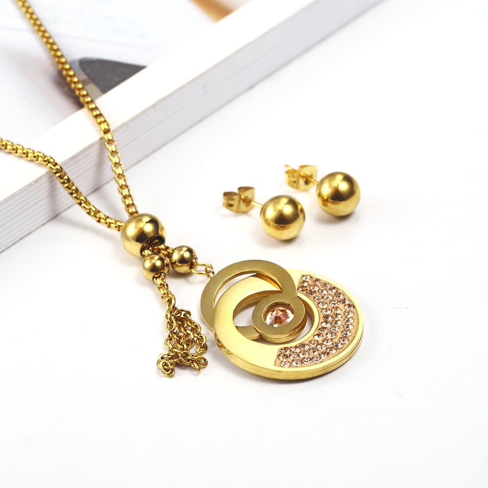 OUFEI-Conjunto de joyería de a - Women'S Fashion Vogue reseña y precio