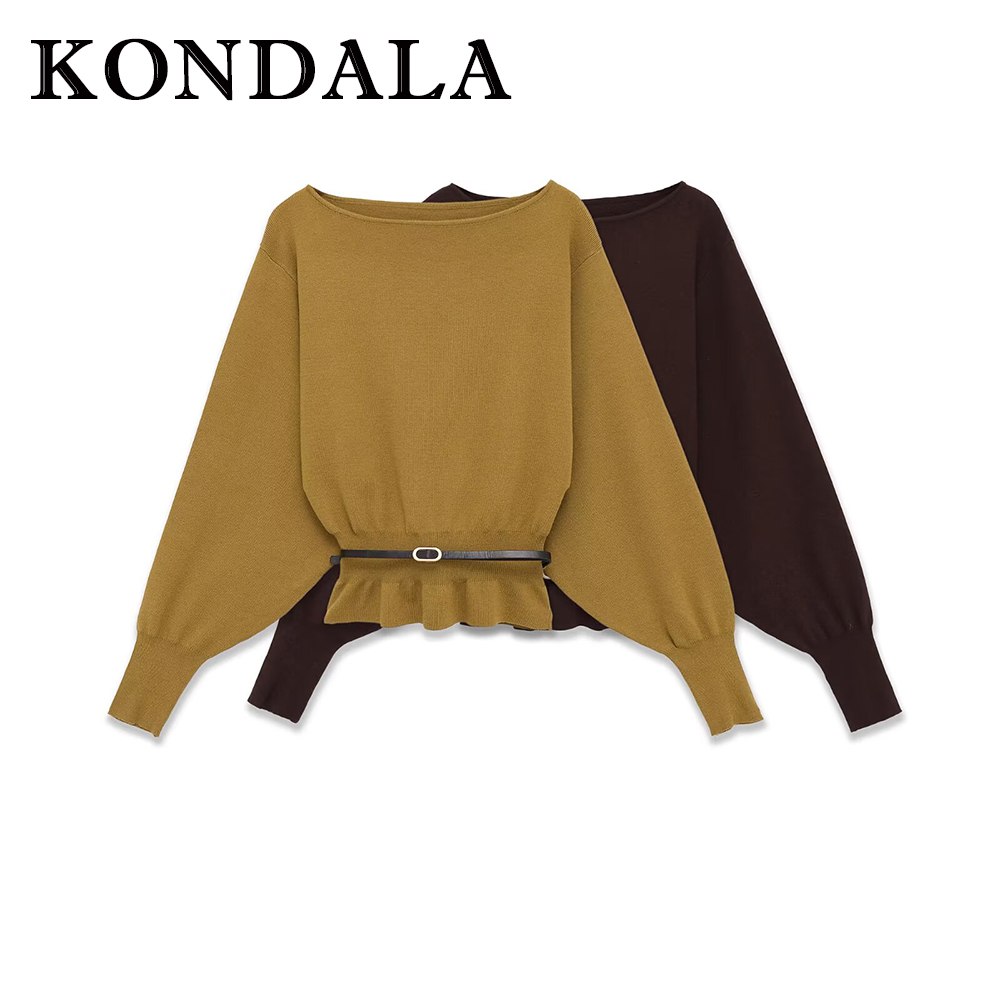 KONDALA Vintage sólido moda 20 - Women'S Fashion Trends Fall 2025 reseña y precio