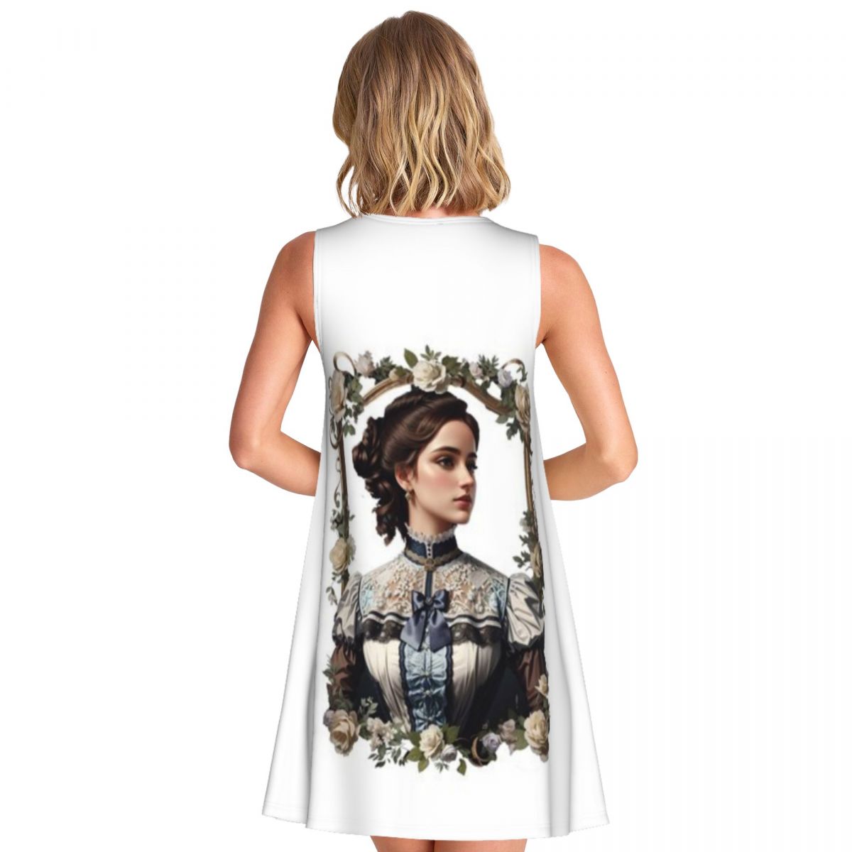 Vestido de cóctel sin mangas p - Women'S Fashion Victorian Era reseña y precio