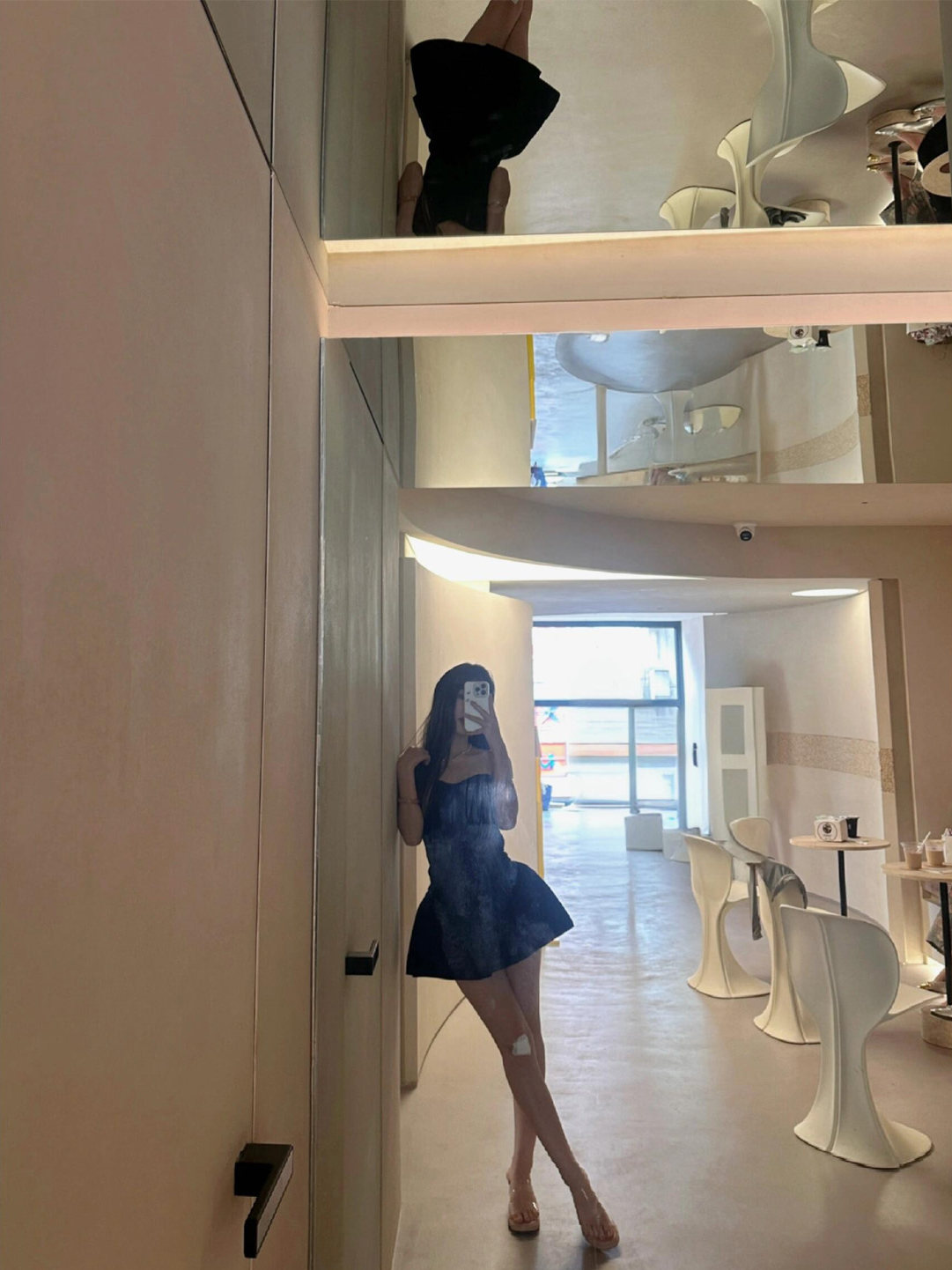 Conjunto de Vestido Negro a la - Women'S Young Fashion reseña y precio