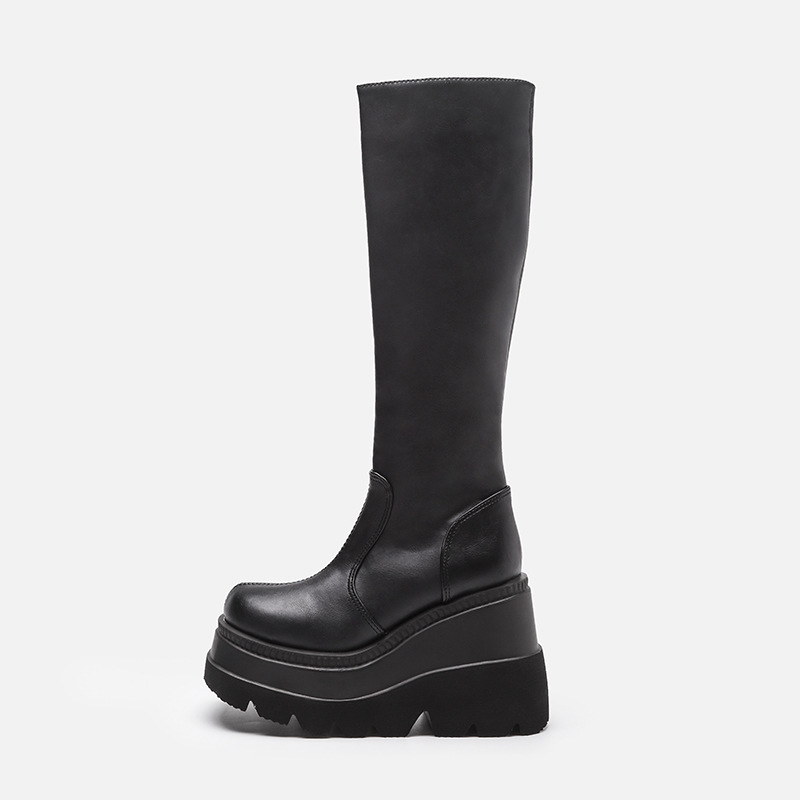 Botas de plataforma para mujer - Women'S Fashion Knee High Boots reseña y precio