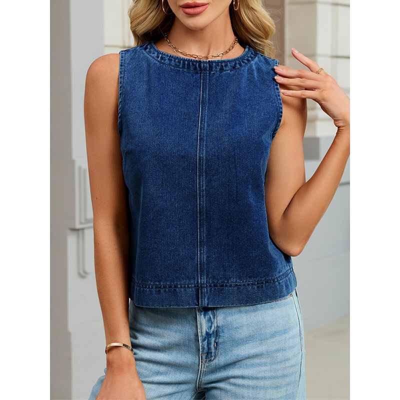 Chaleco Vaquero Casual de Cuel - Women Fashion Jeans reseña y precio