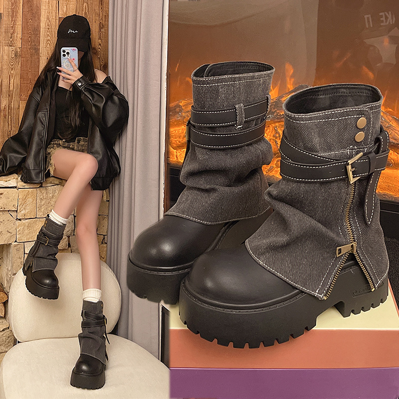 Botines para Mujer, Estilo Vaq - Women'S Fashion Designer Clothes reseña y precio