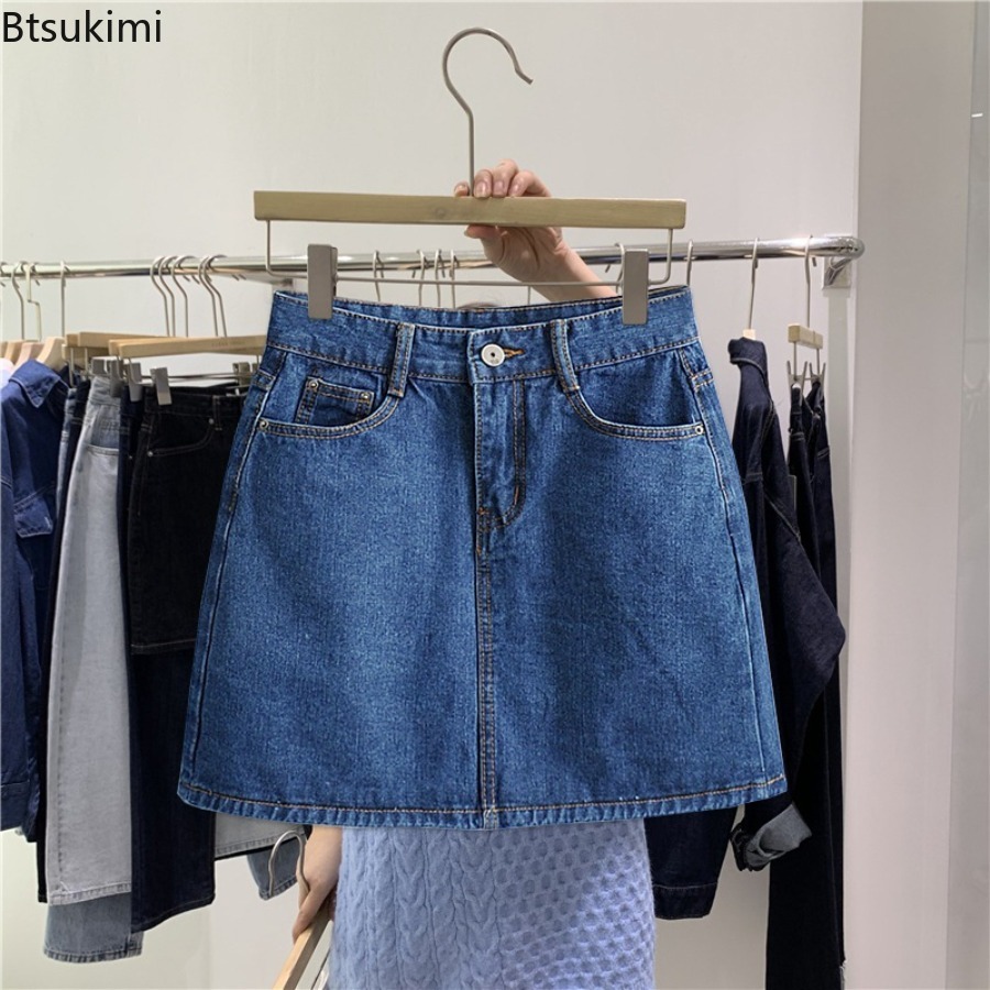 Falda Corta de Mezclilla Nueva - Women Fashion Jeans reseña y precio