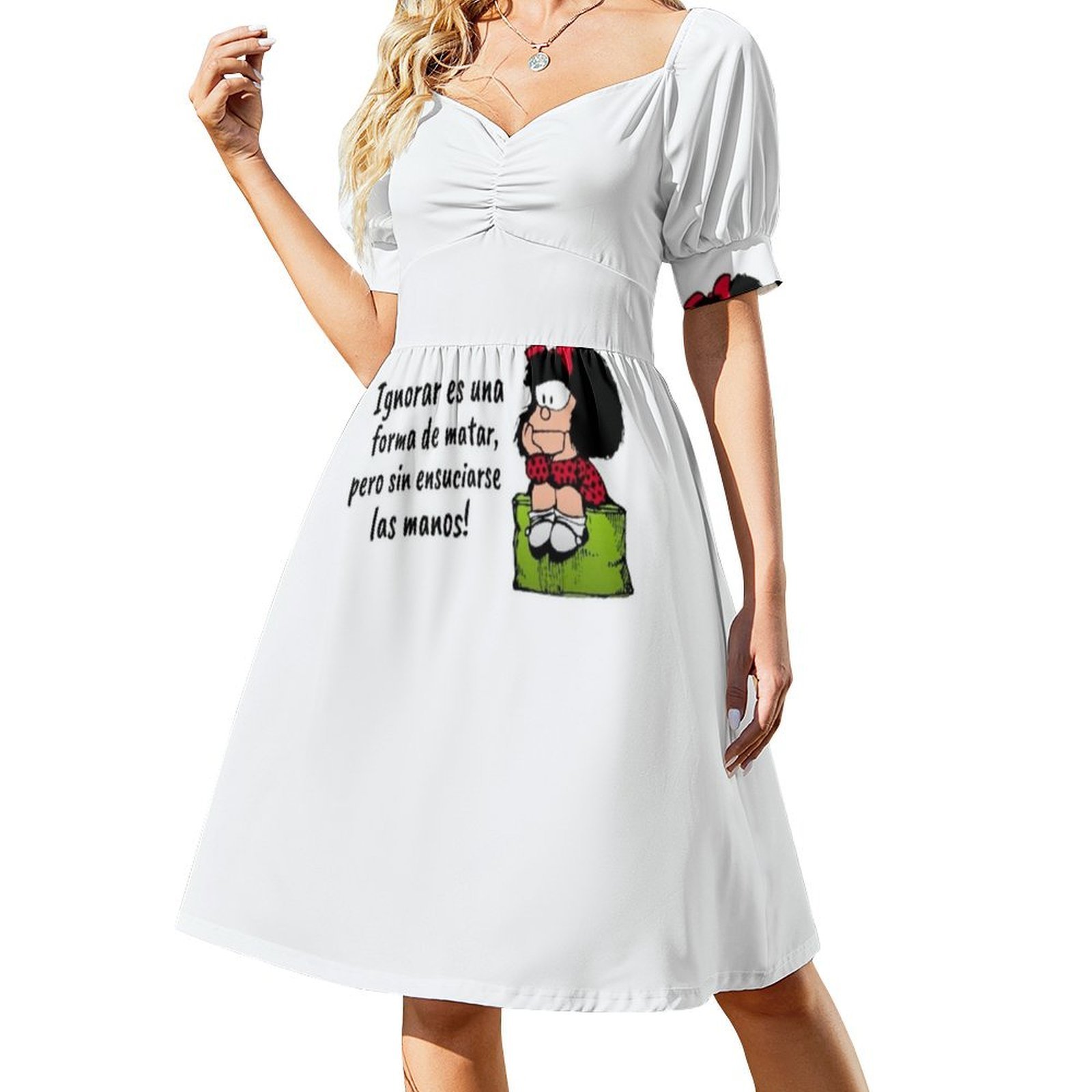 Vestido bohemio Chic con citas - Women Fashion Gown reseña y precio
