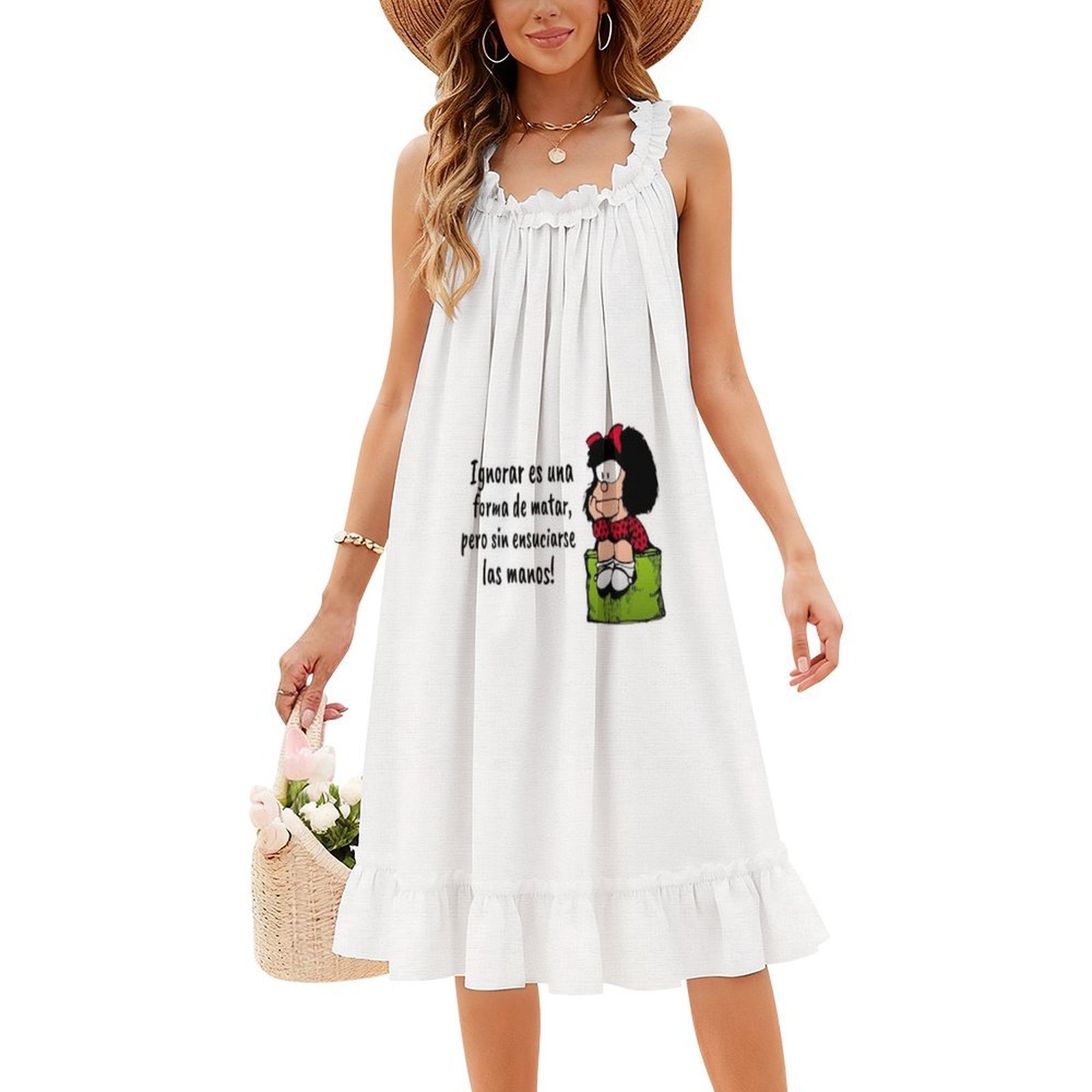 Vestido bohemio Chic con citas - Women Fashion Gown reseña y precio