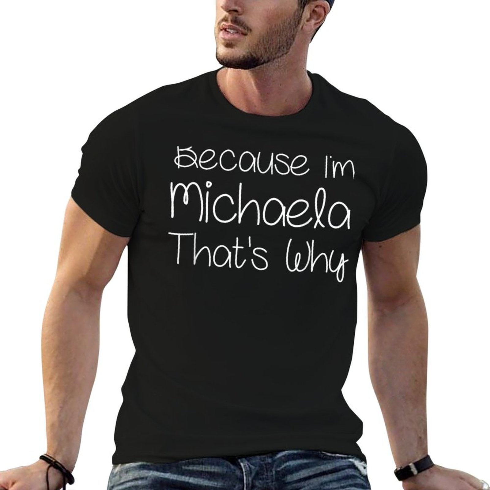 MICHAELA Camiseta divertida pe - Women Fashion Name Ideas reseña y precio